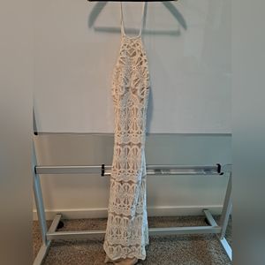 Stunning Cream Lace Dress by Glamorous (S)